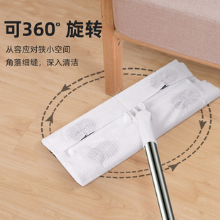 Wholesale Electrostatic Dust Removal Paper Disposable Hand-free Wash Flat Household Floor Wet Wipes Dust Removal Mop
