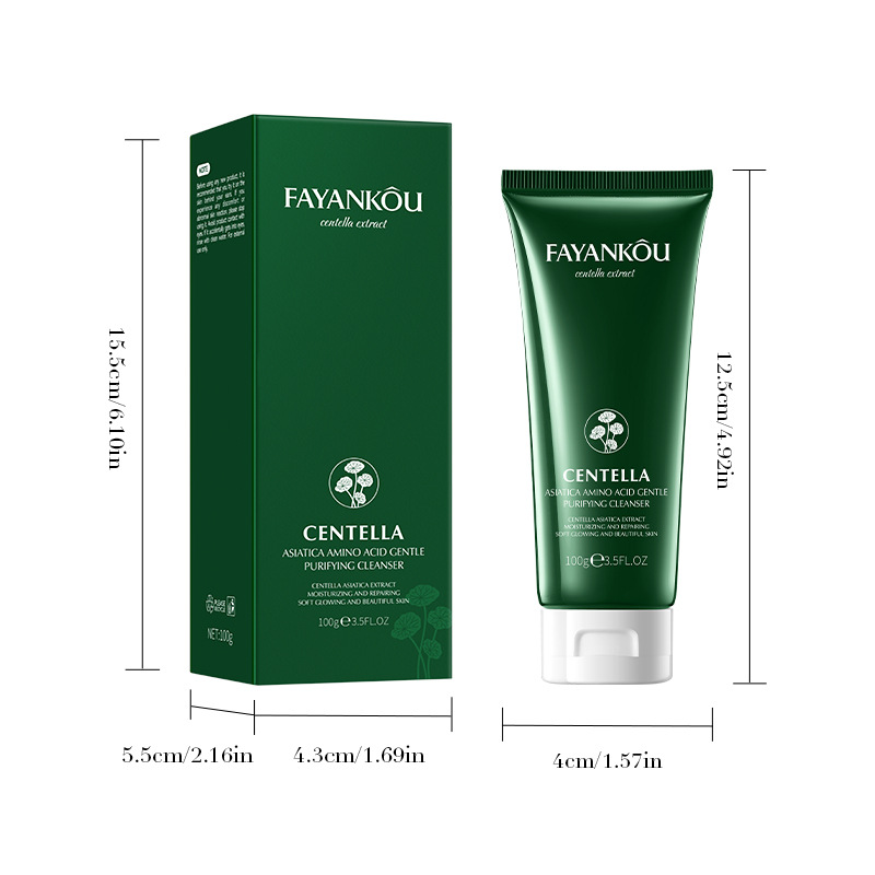 FAYANKOU Nettoyant purifiant doux aux acides aminés Centella Asiatica_voghion.com