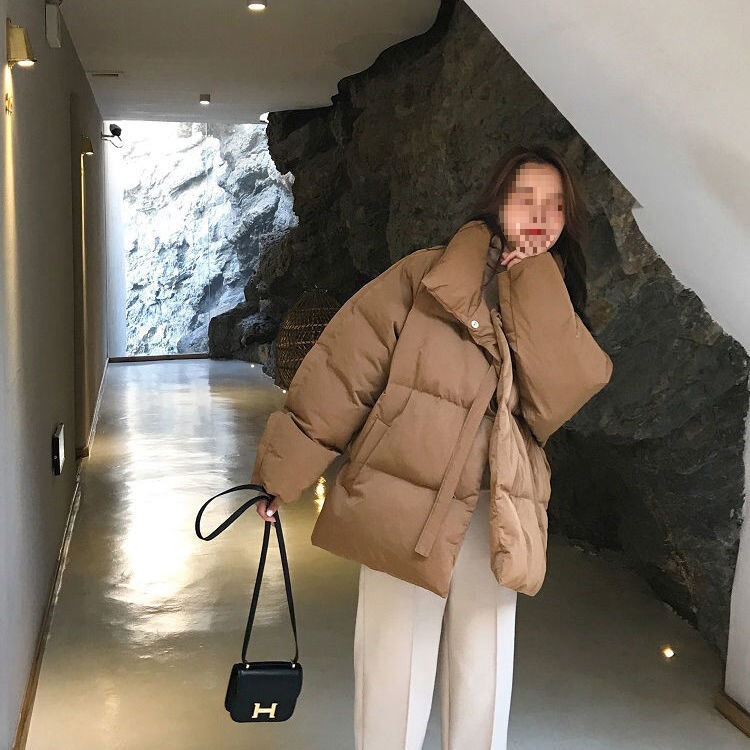 2025 New Street Style Cotton-Padded Jacket for Women, Short Fashionable Korean Style Loose Student Cotton-Padded Jacket, Casual Sale Jacket