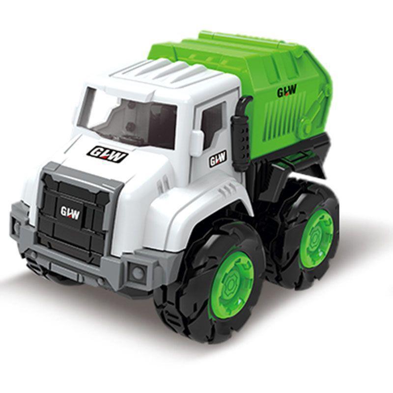 Juguetes de ingeniería de aleación transfronteriza para niños mezcladores resistentes a la caída para niños excavadoras modelo de inercia