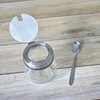 kitchen Supplies Caster suit seal up Salt shaker Cruet suit Spoon Condiment bottles wholesale Stainless steel