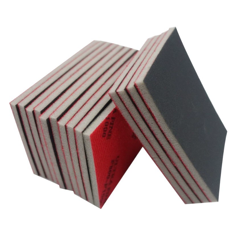 Губка Qinghe, наждачная бумага, автомобильная краска, красота, флокированная наждачная бумага, корпус мобильного телефона, металлическая модель 70*100