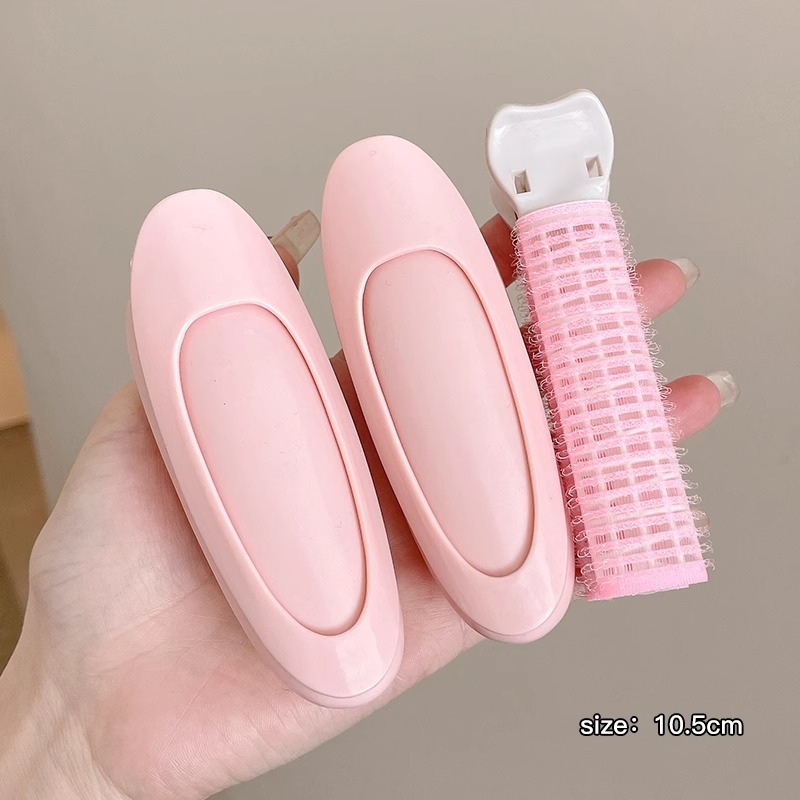 Rizador de pelo combinación raíz del pelo esponjoso cabeza horquilla artefacto de pelo alto Cráneo superior aire Bangs clip que forma el clip