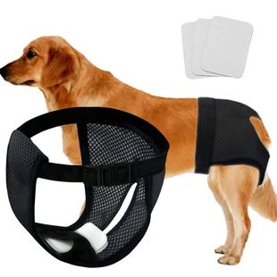 Dog Menstrual Period Pants, Dog Aunt Pants, Replaceable, Thin, Breathable, Leak-Proof Pants, Large Maternity Pants, Gauze