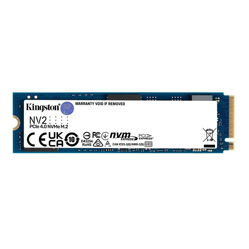 SSD NV2 серии 2TB твердотельный диск интерфейс M.2 (NVME протокол PCIE4.0) совместим PCIE3.0