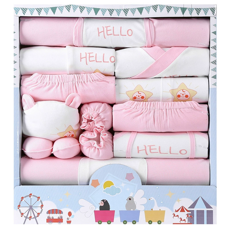 Набор детских комбинезонов (Baby Fashion), новорождённый, 9 предметов, осенние/всесезонные дизайны
