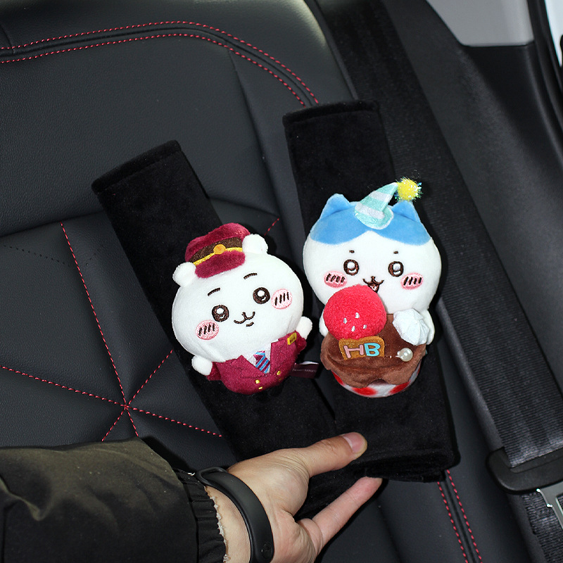 Funda Protectora de Hombro para Cinturón Poliéster Suave Anti-presión para Coche image 10