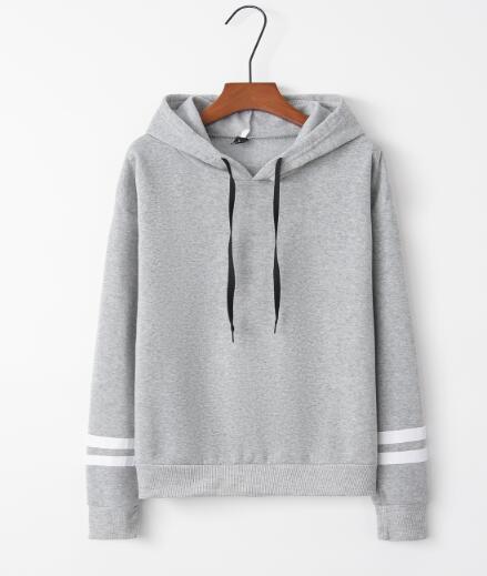 9323 #2021 Otoño e Invierno Nuevo eBay AliExpress deseo con capucha suelta de manga larga suéter mangas dos