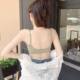 New Ice Ribbon Chest Pad Sports Underwear Slim-fit U-shaped Beauty Back Vest Outer Wearing Inner Base Sling Women's Tube Top