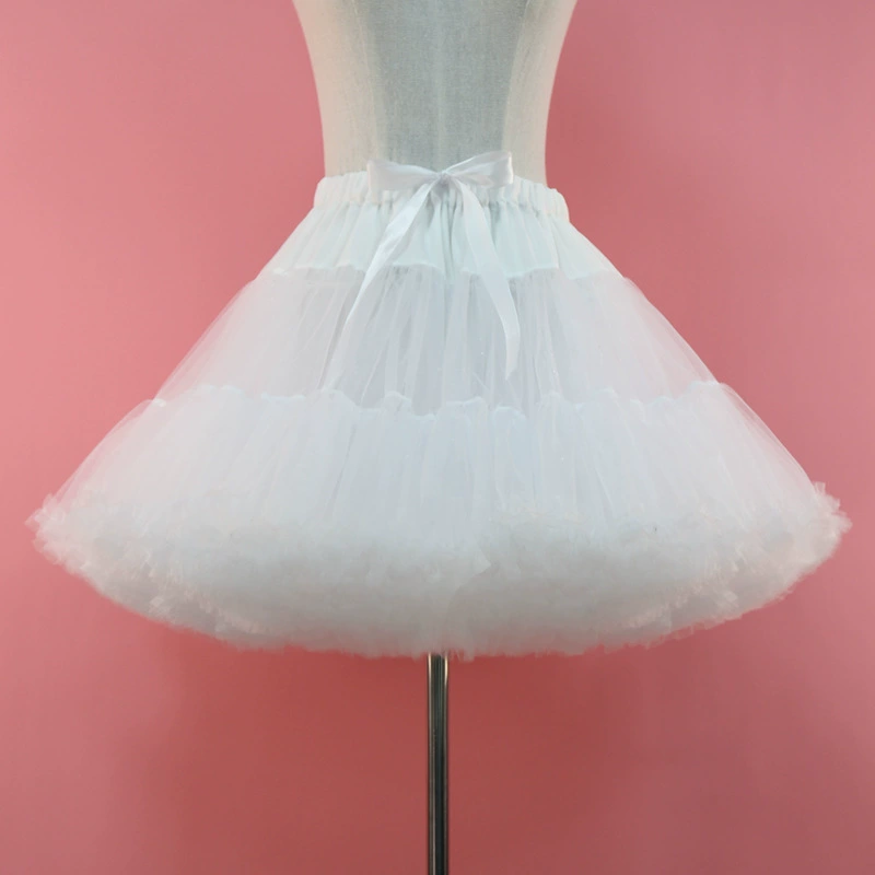 Фабрика Прямые Волосы Свадебное Платье Pirons Ежедневно Без Костей Мягкая Марля Облако Раскрепляет Хлопок Конфеты Раскрепляет Насильственная Юбка-Пачка Подкладка