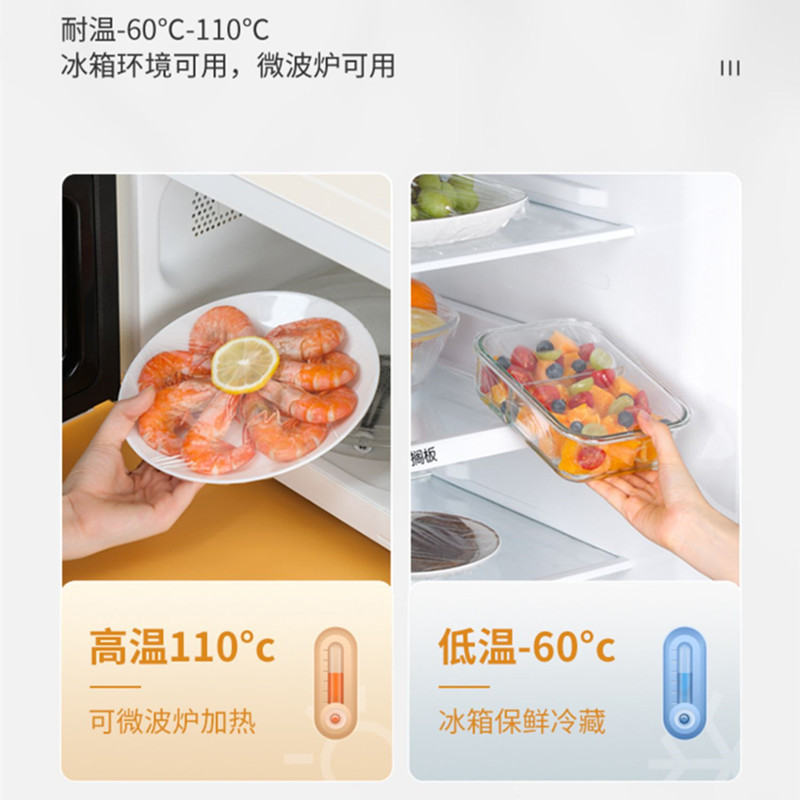 ナイフ不要の使い捨てラップ、家庭用キッチン用マイクロ波対応の大きなロール、手で切れるPE食品ラップ|undefined