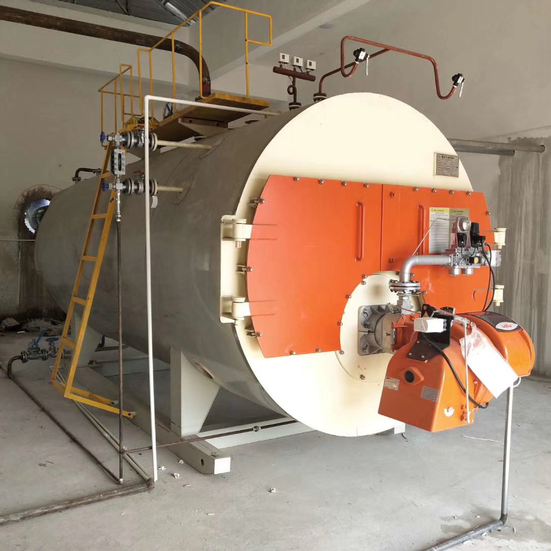 厂家供货 WNS0.3-0.7-YQ燃气蒸汽锅炉 0.3吨天然气蒸汽发生器