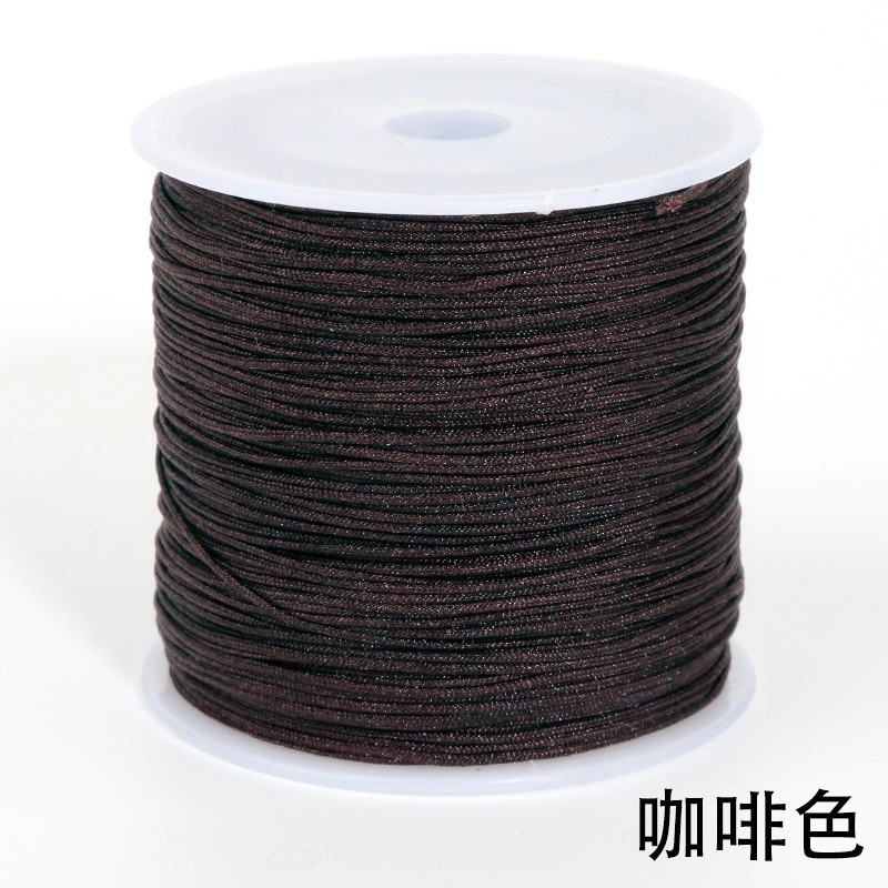 工場直販 No.72 翡翠ライン 0.8mm DIY 手織りロープ 転送ビーズ リングライン ブレスレット ビーズロープ|undefined