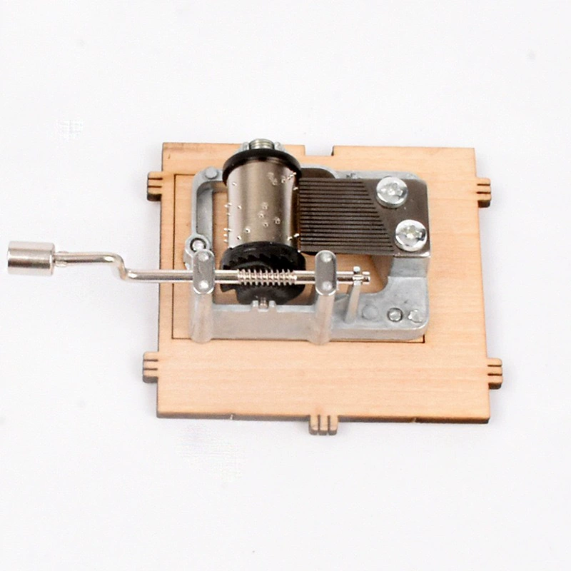 Three dimensional wooden brainteaser, piano, music box, children's constructor, handmade, in 3d format, Birthday gift