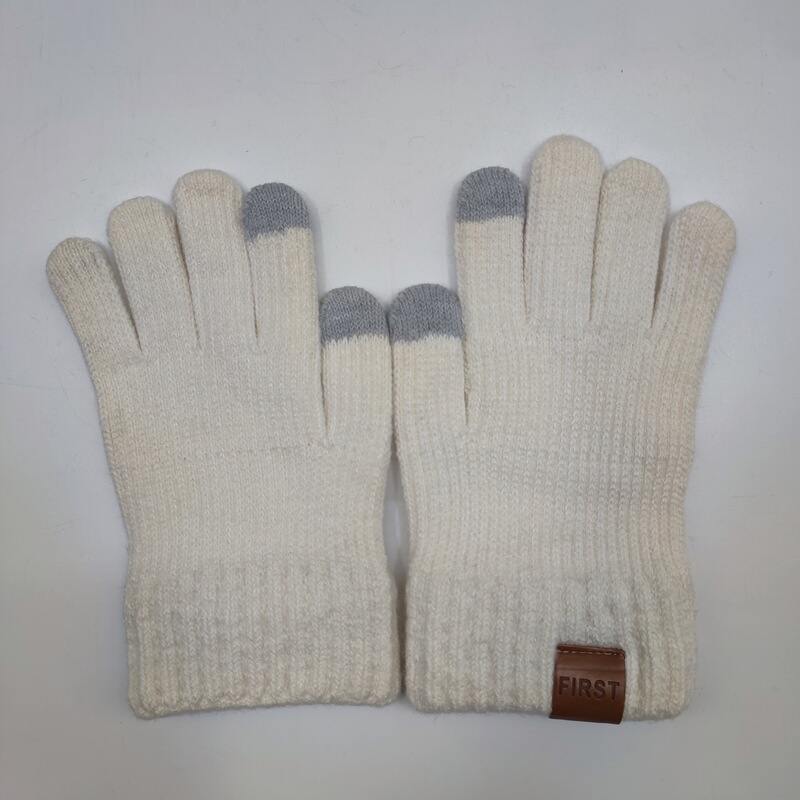 越境電子商取引工場 新品既製品 大人用 9色 男女兼用 ニット帽 スカーフ 手袋 タッチスクリーン 3点セット|undefined