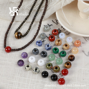 ����ʽ��Ȼʯ10mm�A��ɢ�鴮��diy��������朵��������������
