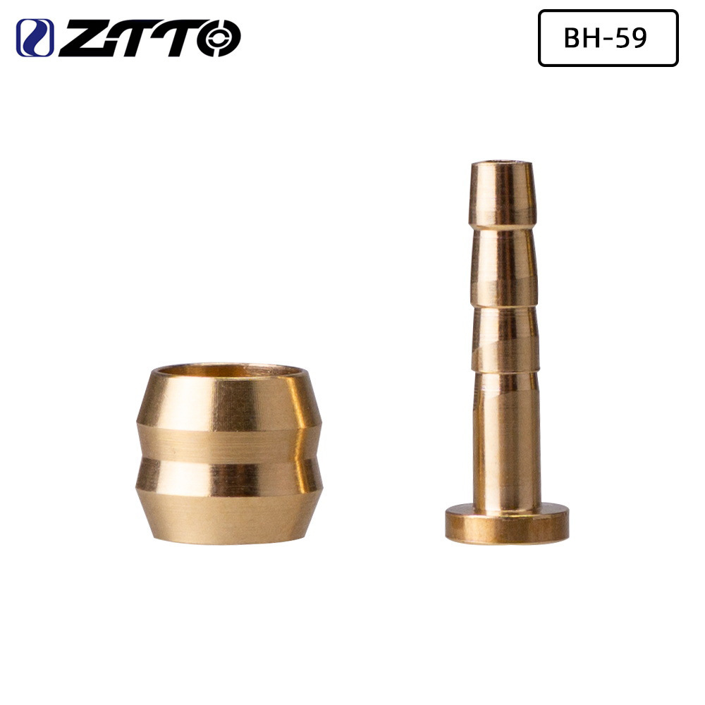 BH59 anillo de presión de aguja de aceite dorado