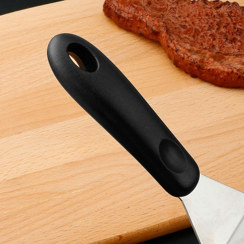 Лопатка для блинов и фруктов из нержавеющей стали, для жарки Teppanyaki и стейков, японская кухонная лопатка, кухонный инструмент