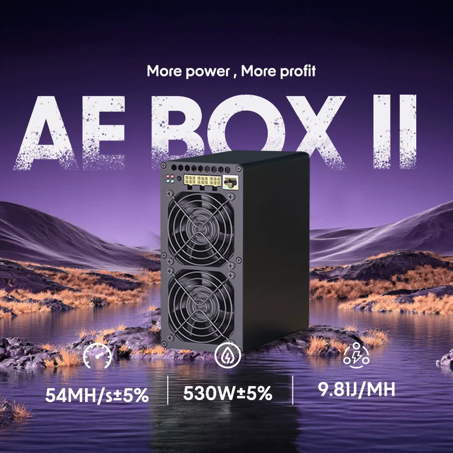 Золотой стальной сервер AE BOX II для облачного вычисления и облачного хранилища Goldshell