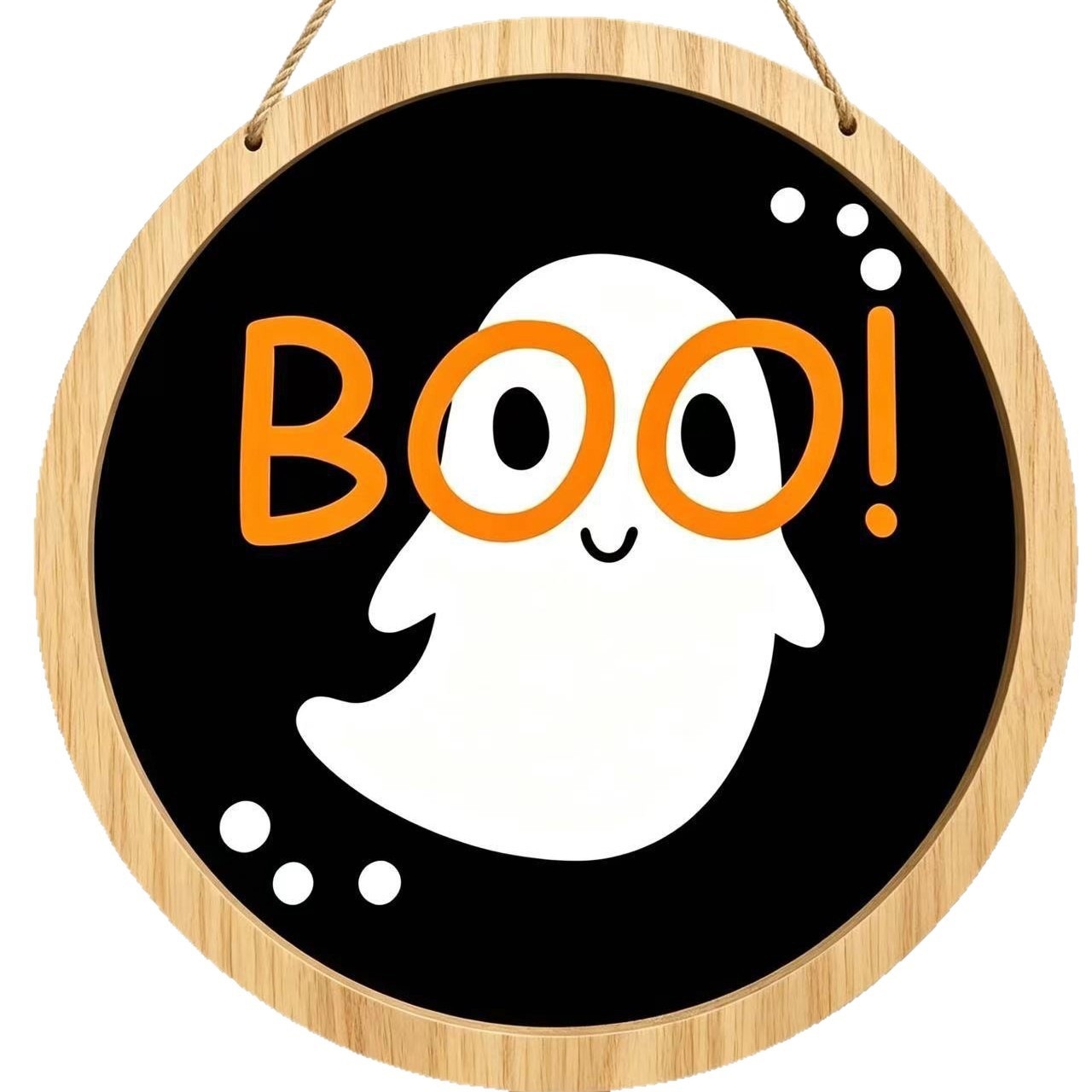 Colgante transfronterizo madera nueva atmósfera de fiesta de Halloween decoración del hogar patio decoración del vestíbulo lista de fabricantes de lote