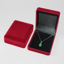 直销首饰盒 项链盒 吊坠盒 首饰盒 植绒首饰盒 颜色多样