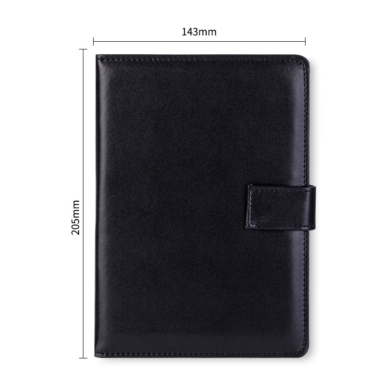 Deli 7942 Bloc de notas de cuero hebilla Bloc de notas de cuero 25k120 páginas