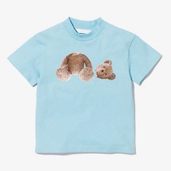 Bears Head Children's T-shirt Short Sleeve 2024 Summer New Palm Angel Trend Brand Children's Summer Loose Half Sleeve T-shirt