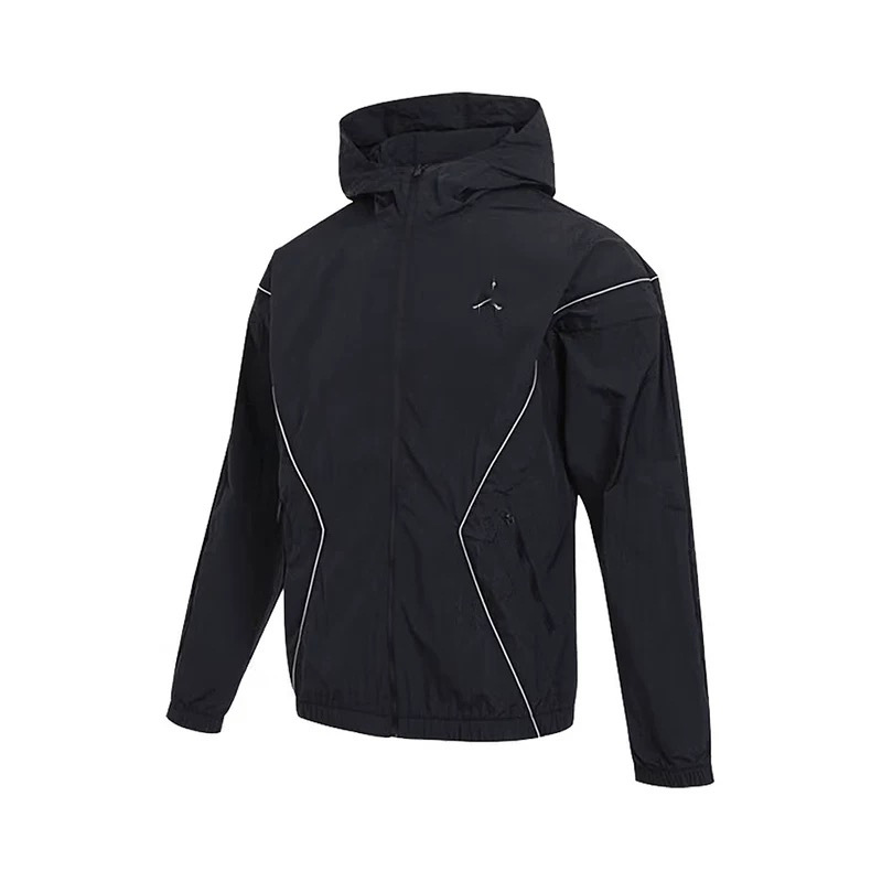 Spring and Autumn Style Solid Color Outdoor Sports Casual Hooded Embroidered Logo Windbreaker Couple Style Thin Breathable Sun Protection Jacket