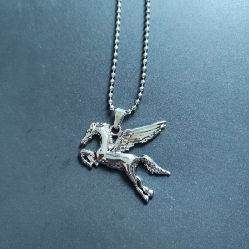 Pegasus Pendant Necklace For Men And Women Custom Design Gift_voghion.com