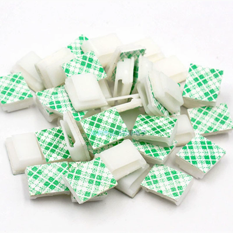 NC1316 черный и белый зеленый свет волокна само-прилипателя решетки с крепежной детали провода