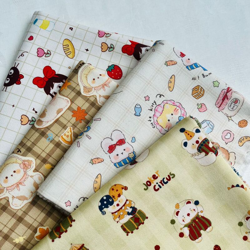 チェック柄コットンバランキャンバス 1.5m 幅 1.0m 価格バッグジャケットベスト手作り DIY 生地|undefined