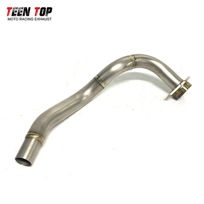 Motorcycle exhaust pipe 300/NSS300 modified front section