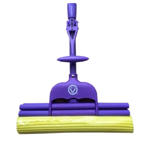 Kitchen King Wisdom Buckle Rubber Cotton Mop Double Roller Type Fast Absorbent Cotton Head Snap Buckle Mop Home Free Hand Wash 27cm Kitchen King Wisdom Buckle Rubber Cotton Mop Double Roller Type Fast Absorbent Cotton Head Snap Buckle Mop Home Free Hand Wash 27cm