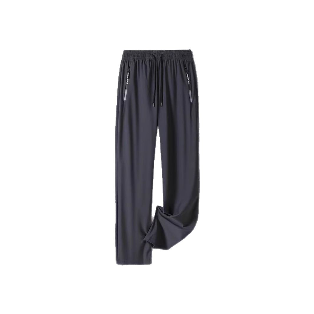Quick dry thin ultra light comfortable breathable silk trousers