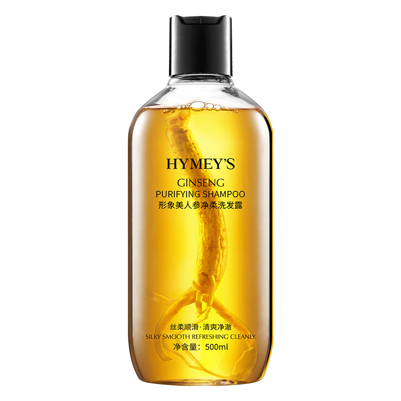 Imagen belleza ginseng champú de limpieza profunda refrescante suave hidratante champú para el cabello productos genuinos al por mayor image 6