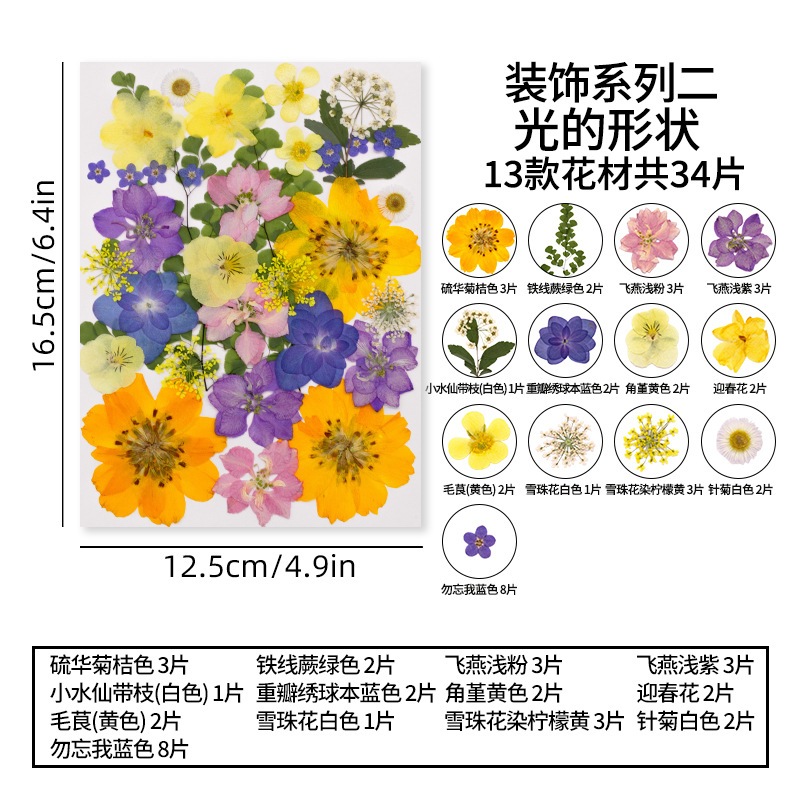 장식 시리즈 두 번째 조명의 모양