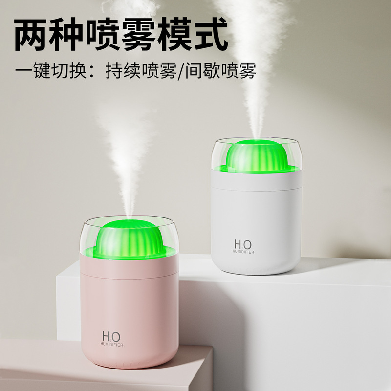 国境を越えた新しいサボテン加湿器車の加湿器デスクトップインテリジェント定湿 USB 自動スプレー加湿器|undefined