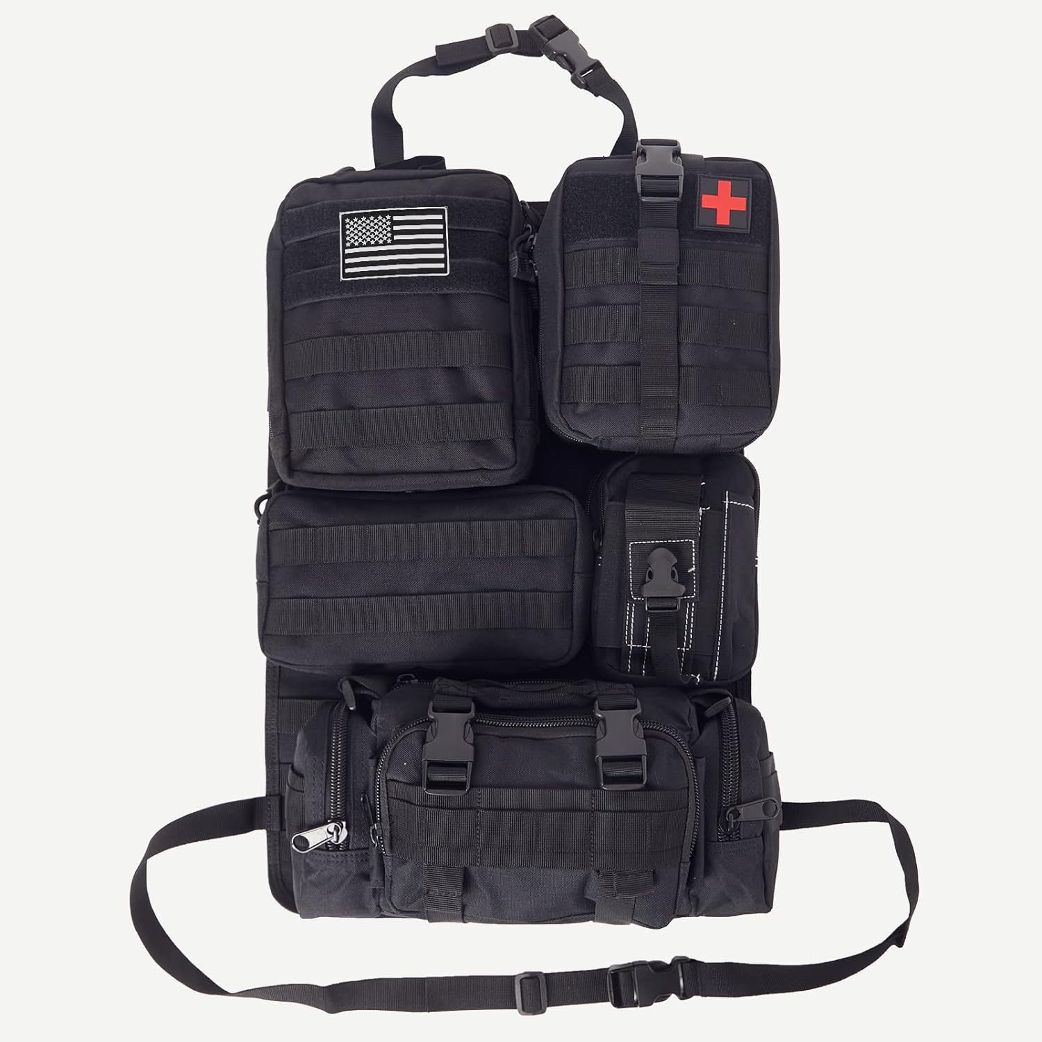 Cross-Border Backpack Storage Bag, Car Backseat Storage Bag, Tactical Hanging Bag, Multifunctional Backpack