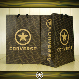 Converse Converse Big Star Kraft Paper Bag Handbag Small