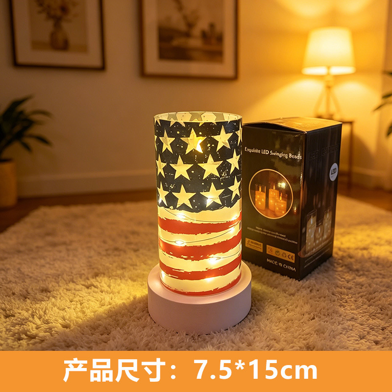 Explosiones transfronterizas LED lámpara de vela electrónica simulación taza de vela de plástico diseño de boda cumpleaños lámpara de vela atmósfera lámpara