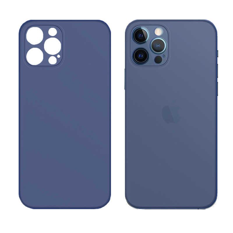 Funda ultrafina de silicona mate para iPhone 17AIR, sensación de metal desnudo, anticaídas, funda protectora para Apple 16ProMax