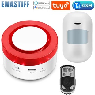 Cross-border live sound and flash warning wifi anti-theft alarm graffiti APP push alarm home anti-theft