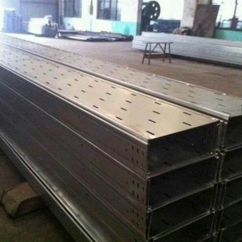 海南万宁镀锌电缆电线槽盒金属线槽防火桥架槽式桥架梯形桥架强电