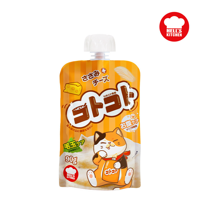 地狱厨房咕噜酱新食感猫酱狗酱罐头猫条肉泥犬湿粮咕噜酱妙鲜包|undefined