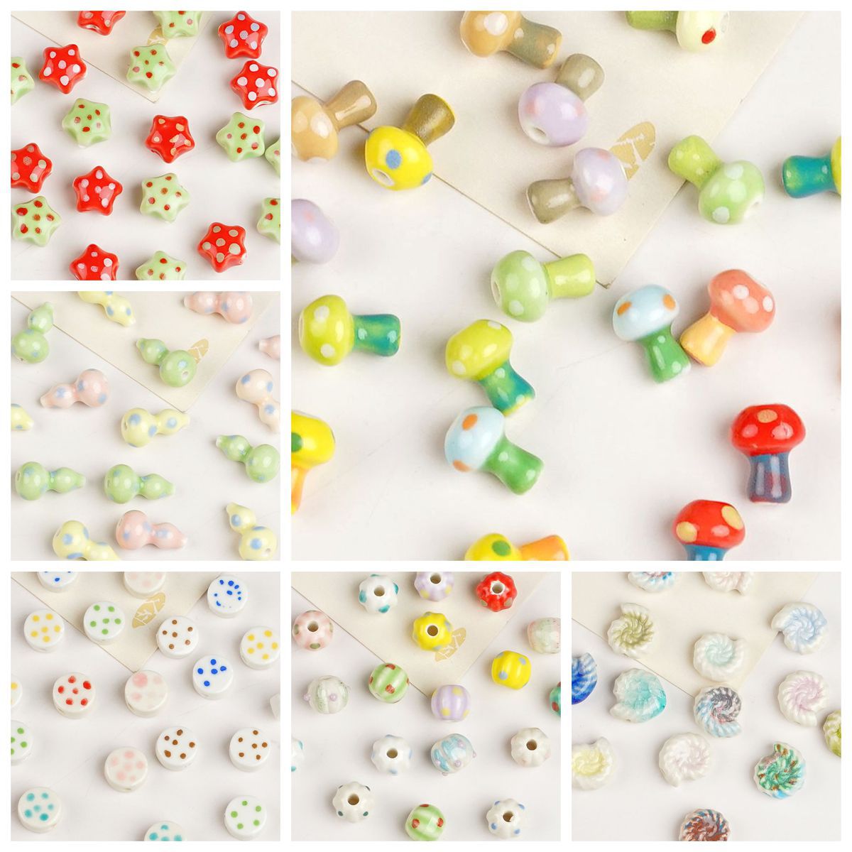 Ceramic necklace and bracelet