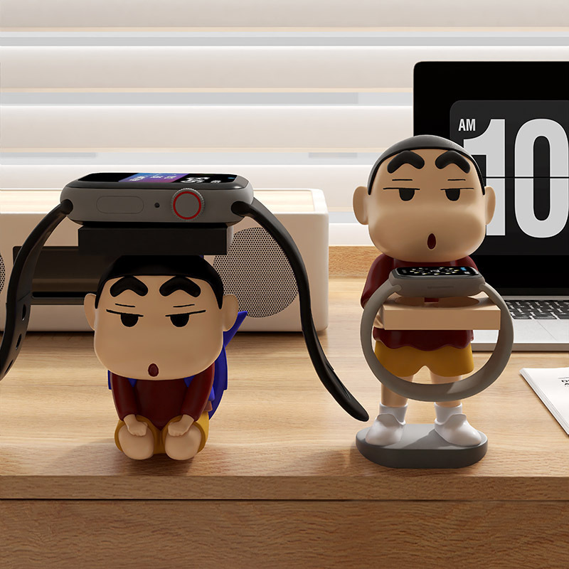 Crayon Shin-Chan Watch Stand Suitable for Apple Watch S9 Smartwatch Charging Stand Desktop Ornament Crayon Shin-Chan Watch Stand Suitable for Apple Watch S9 Smartwatch Charging Stand Desktop Ornament