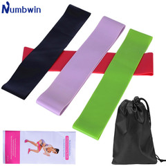 Yoga Latex Fitness Resistance Band Set of 6 (500 Round Resistance Circles, Four Different Tensions, 5-40 Pounds, Cross-border)