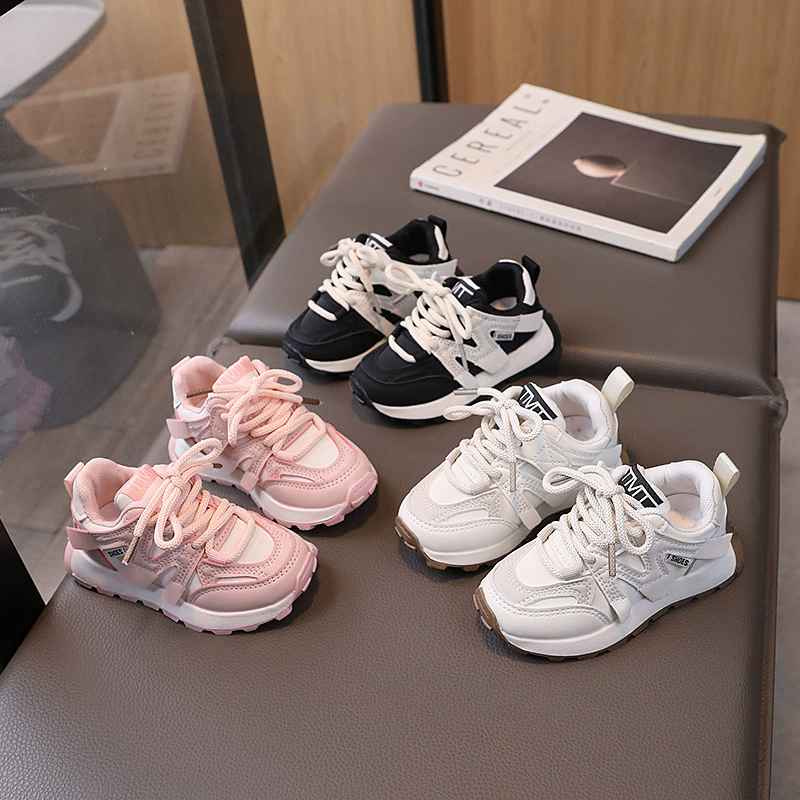 Весна и осень новые детские одиночные туфли