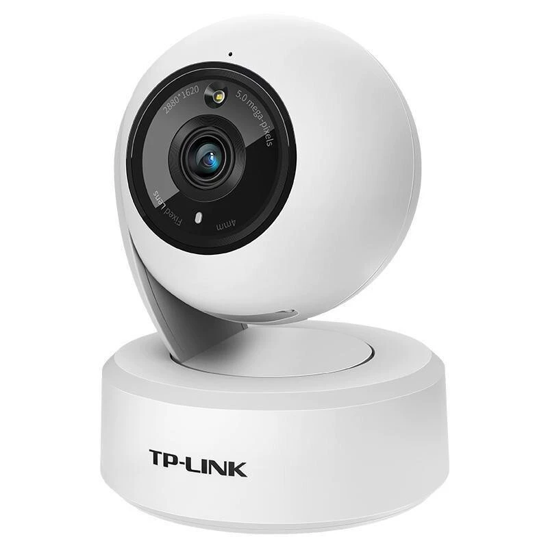 TP-LINK TL-IPC4W 5-мегапиксельная HD полноцветная камера с ночным видением, поворотная, для дома и наблюдения за ребёнком, беспроводная сеть