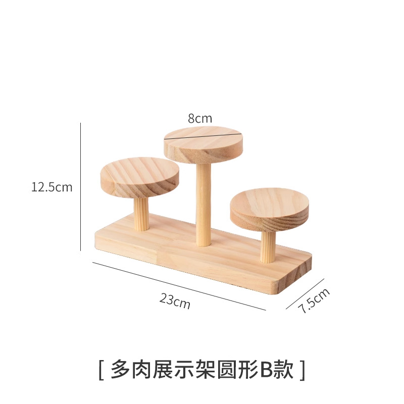 즙이 많은 진열대 원형-B형